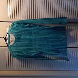 Under Armour Heat Gear Long Sleeved Thermal Blue Green